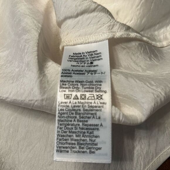 J. Crew Women’s Scoopneck Tank Top in Textured Satin Size 3X #CB797 - Picture 5 of 5